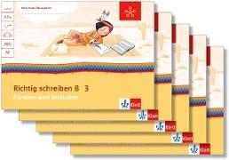 Mein Anoki-Übungsheft. Richtig schreiben B. Fördern und Inklusion. Arbeitsheft Klasse 3 (5-er Paket)