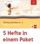 Mein Anoki-Übungsheft. Richtig schreiben A. Fördern und Inklusion. Arbeitsheft Klasse 2 (5-er Paket)