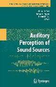 Auditory Perception of Sound Sources