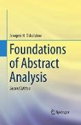 Foundations of Abstract Analysis