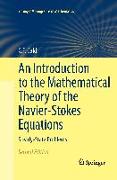 An Introduction to the Mathematical Theory of the Navier-Stokes Equations