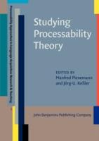 Studying Processability Theory