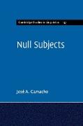 Null Subjects