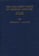 The Parliament Rolls of Medieval England, 1275-1504