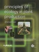 Principles of Ecology in Plant Production