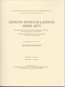 Lexicon Musicum Latinum Medii Aevi 15. Faszikel - Fascicle 15 (psalmodialis - semibrevis)