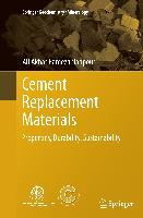 Cement Replacement Materials