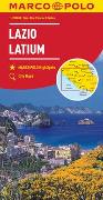 MARCO POLO Regionalkarte Italien 09 Latium 1:200.000