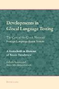 Developments in Glocal Language Testing