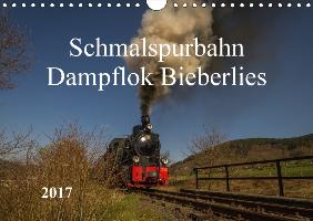 Schmalspurbahn Dampflok Bieberlies (Wandkalender 2017 DIN A4 quer)
