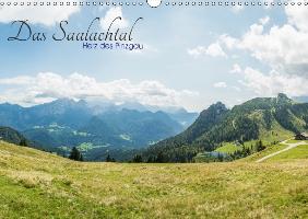 Das Saalachtal - Herz des PinzgauAT-Version (Wandkalender 2017 DIN A3 quer)