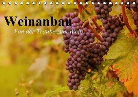 Weinanbau. Von der Traube zum Wein (Tischkalender 2017 DIN A5 quer)