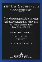 Das deutschsprachige Theater im baltischen Raum, 1630-1918