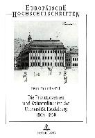 Die Privatdozenten und Extraordinarien der Universität Heidelberg 1803-1860
