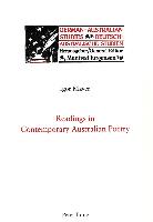 Readings in Contemporary Australian Poetry