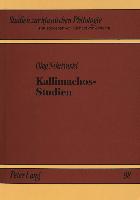 Kallimachos-Studien