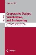 Cooperative Design, Visualization, and Engineering