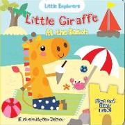 Little Giraffe at the Beach