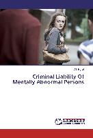 Criminal Liability Of Mentally Abnormal Persons