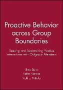 Proactive Behavior across Group Boundaries