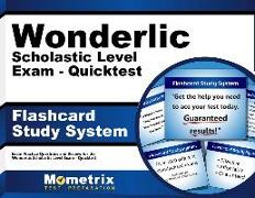 Flashcard Study System for the Wonderlic Scholastic Level Exam - Quicktest