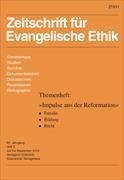 Zeitschrift für Evangelische Ethik