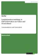 Landeskundevermittlung in DaF-Lehrwerken aus China und Deutschland
