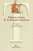 Primers textos de la llengua catalana