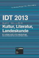 IDT 2013 Band 3.2 Kultur, Literatur, Landeskunde