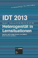 IDT 2013 Band 4 Heterogenität in Lernsituationen
