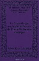 Le Misanthrope ou la philanthropie de l'honnête homme classique