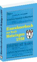 Einwohnerbuch der Stadt Meiningen 1938