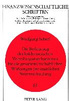 Die Bedeutung des kaldorianischen Verteilungsmechanismus für die gesamtwirtschaftlichen Wirkungen der staatlichen Neuverschuldung