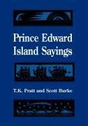 Prince Edward Island Sayings