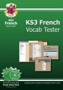 KS3 French Interactive Vocab Tester - DVD-ROM and Vocab Book