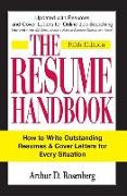 The Resume Handbook