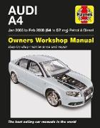 Audi A4 Petrol & Diesel (Jan 05 to Feb 08) Haynes Repair Manual