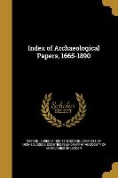 INDEX OF ARCHAEOLOGICAL PAPERS