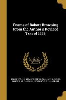 POEMS OF ROBERT BROWNING FROM