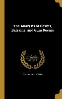 ANALYSIS OF RESINS BALSAMS & G