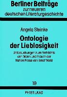 Ontologie der Lieblosigkeit