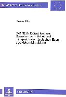 Definition, Darstellung und Bewertung von Arbeit und Tätigkeit in den deutschen Epen des Hohen Mittelalters