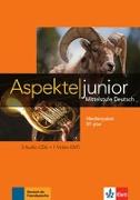 Aspekte junior B1 plus. Medienpaket (3 Audio-CDs + Video-DVD)