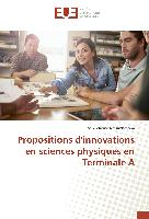 Propositions d'innovations en sciences physiques en Terminale A