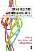 Doing Research Within Communities