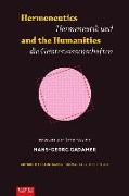 Hermeneutics and the Humanities / Hermeneutik Und Die Geisteswissenschaften