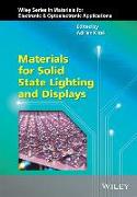 Materials for Solid State Lighting and Displays
