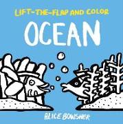 Lift-The-Flap and Color: Ocean