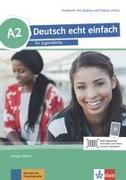 Deutsch echt einfach A2. Kursbuch + MP3/MP4 Dateien online