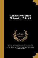 HIST OF BROWN UNIV 1714-1914